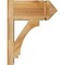 Ekena Millwork Imperial Arts & Crafts Rough Sawn Outlooker, Western Red Cedar, 8"W x 16"D x 20"H OUT08X16X20IMP03RWR - alternate 4